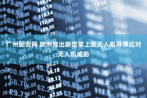 广州配资网 欧洲推出新型掌上反无人机导弹应对无人机威胁